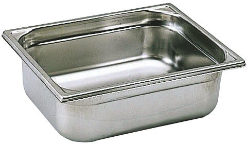 BAC INOX PLEIN GN 1/2 H 150