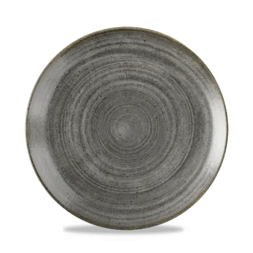 [SRBLEVP81LOC] Assiette plate noire - Ø21.7cm