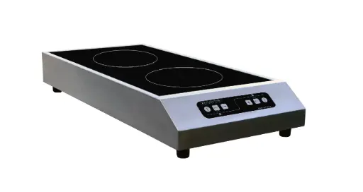 RÉCHAUD INDUCTION DOUBLE (2x3000W)